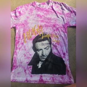 Hand dyed Hugh Jackman tour tee shirt